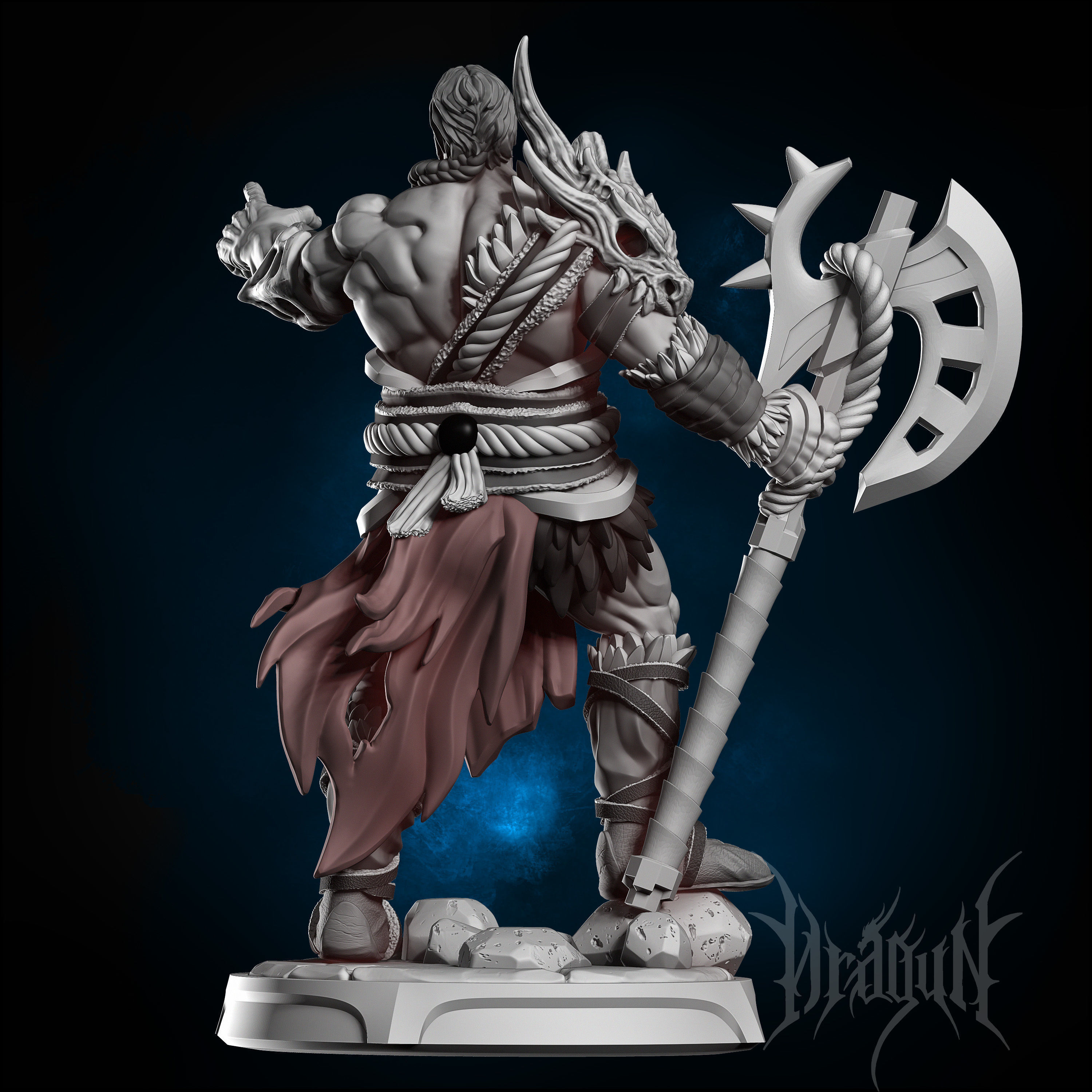 Naih the Barbarian 3D print model_4