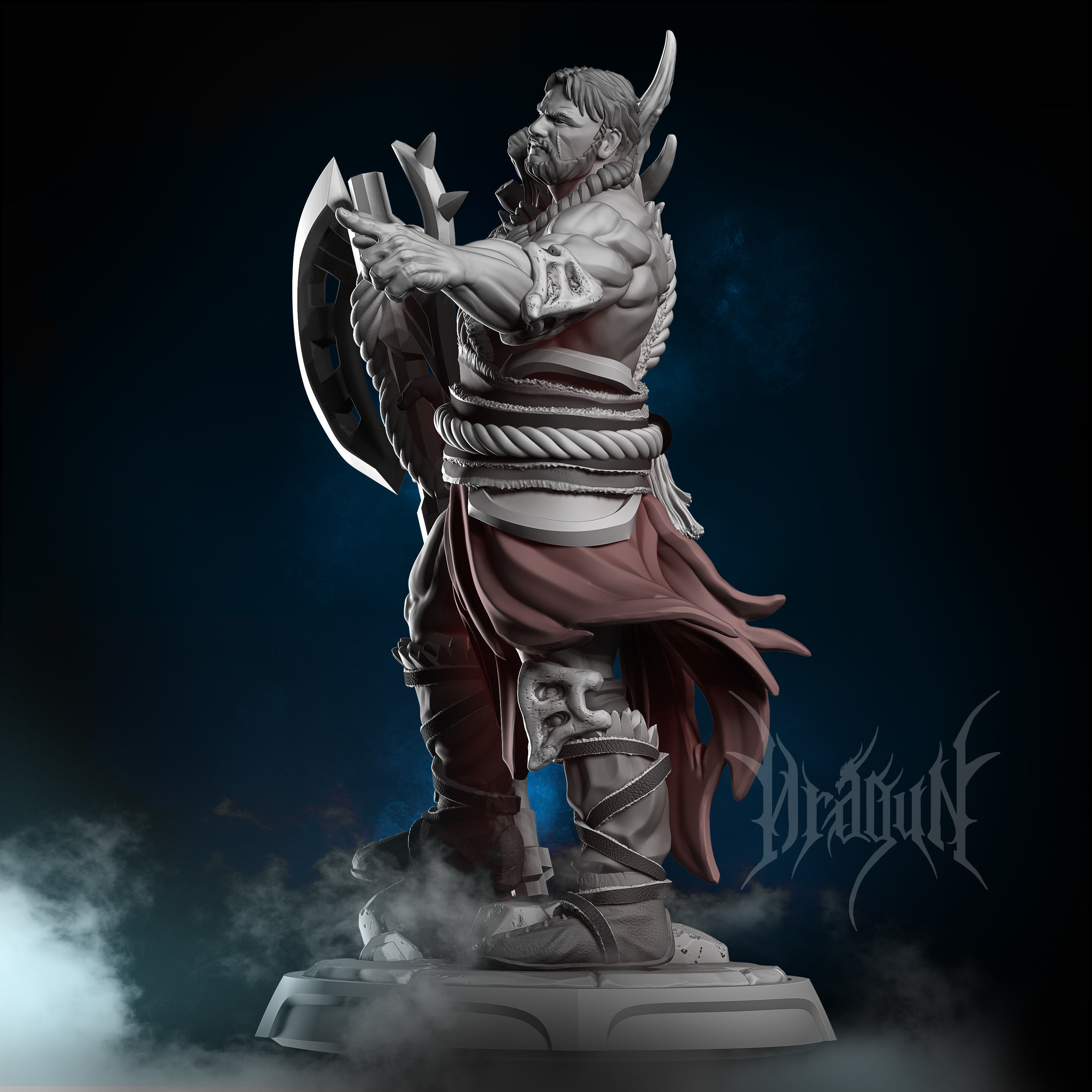 Naih the Barbarian 3D print model_3