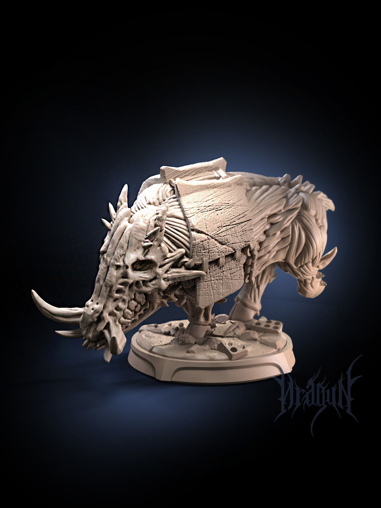 Warthog warhorse 3D print model_5