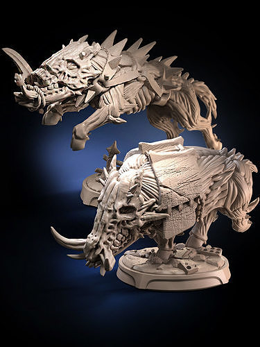 Warthog warhorse 3D print model