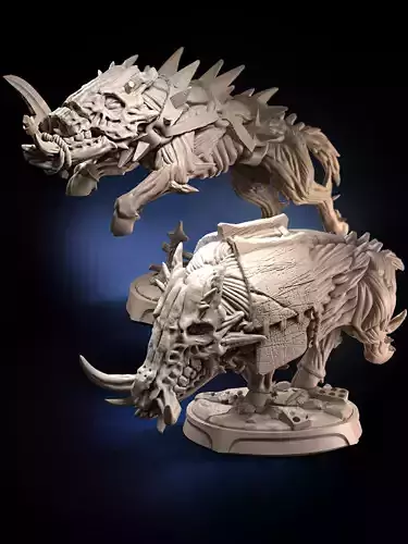 Warthog warhorse 3D print model