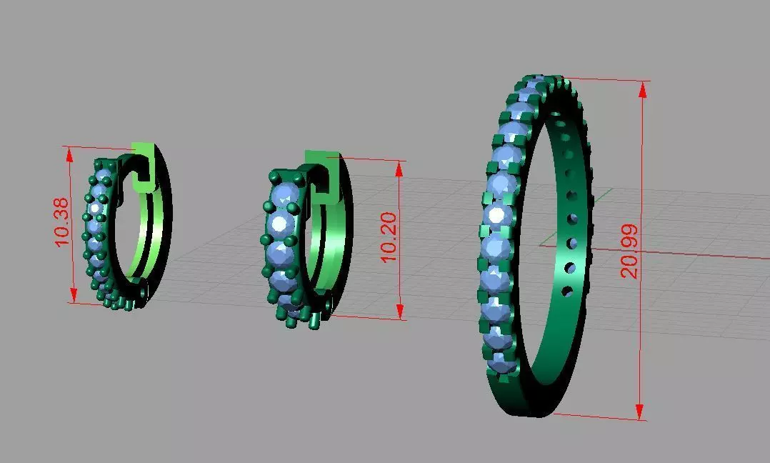 Brinco argola 3D print model