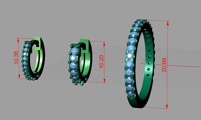 Brinco argola 3D print model