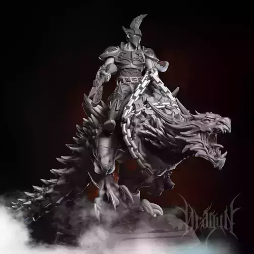 Rider Mounted Boss 3D print model