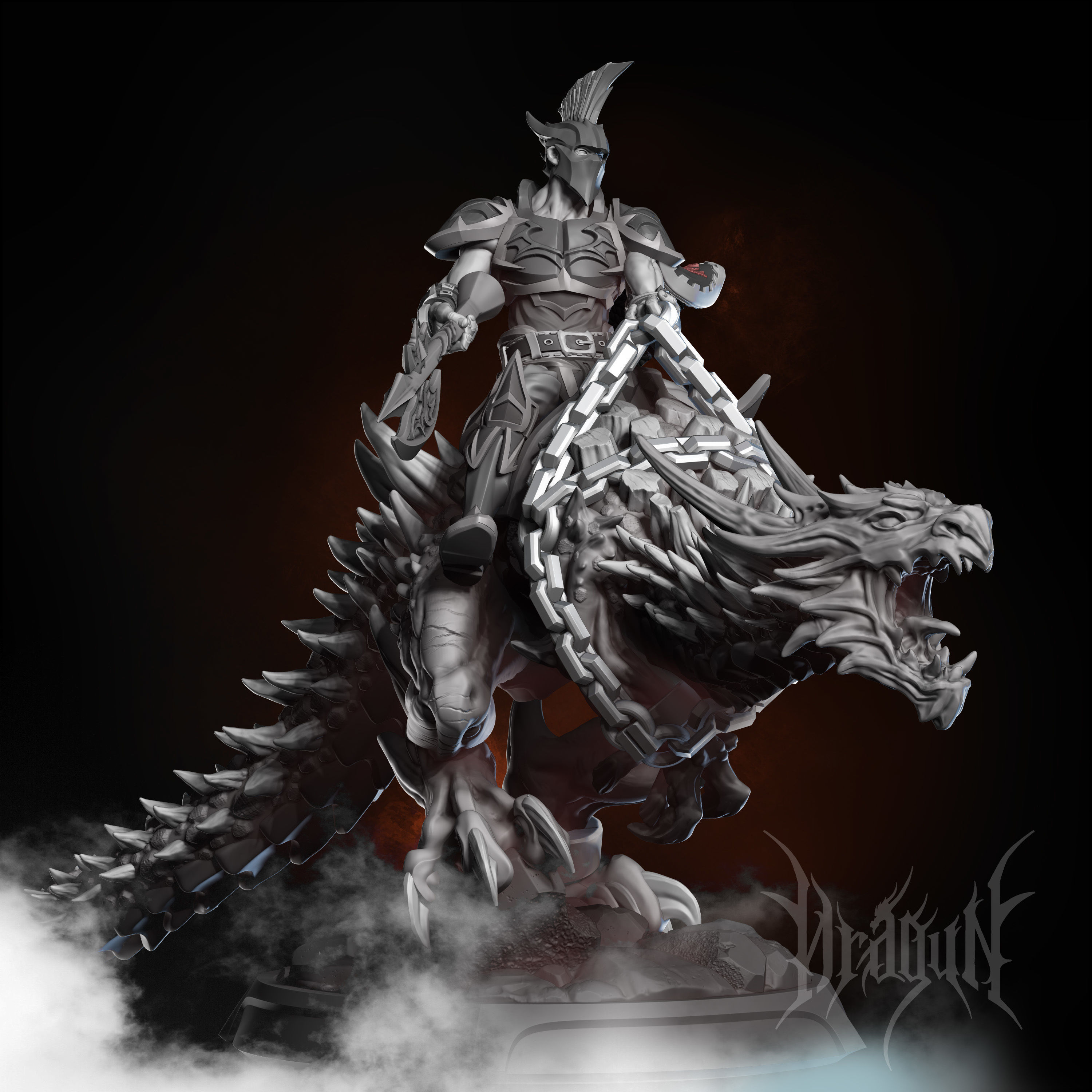Rider Mounted Boss 3D model 3D printable | CGTrader