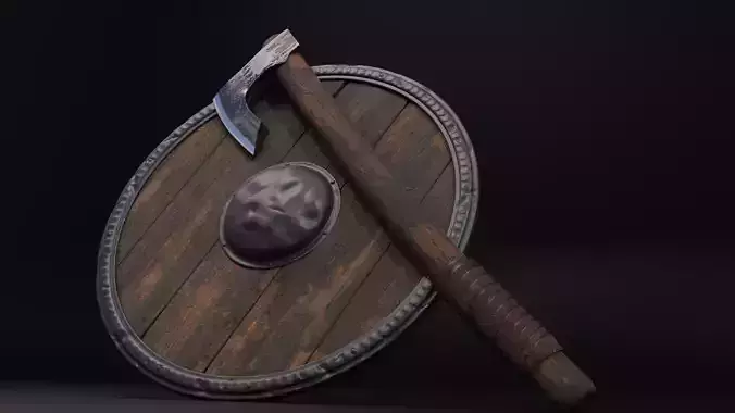 Axe and Shield Viking