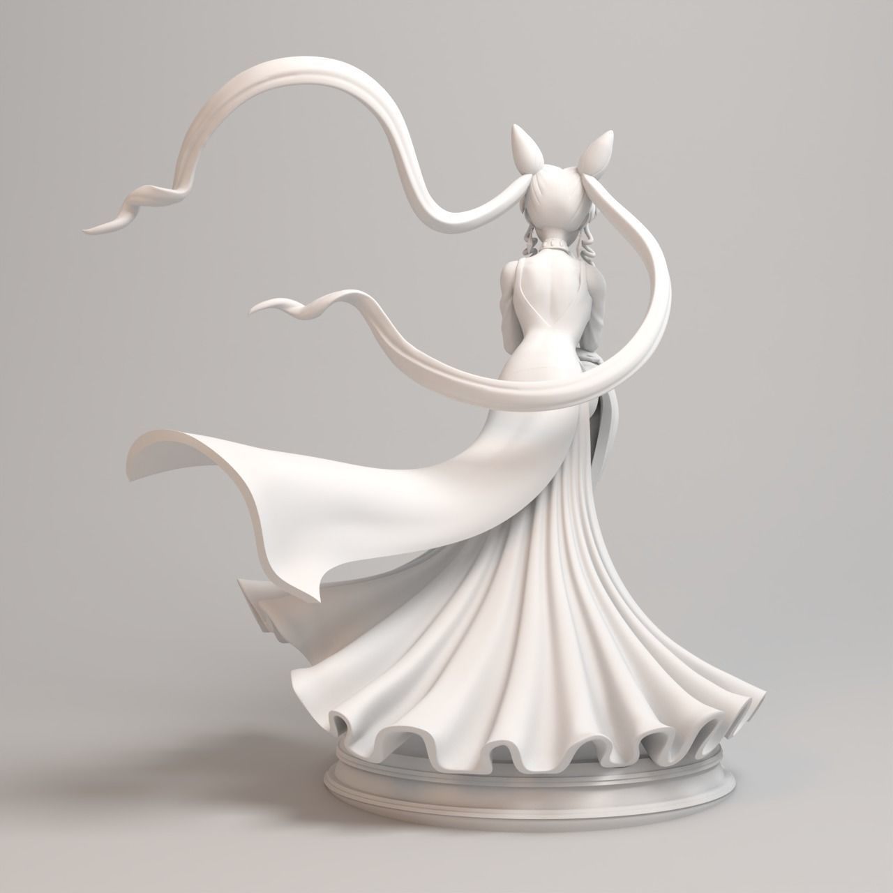 Sailor moon - Black Lady figure 3D print model_19