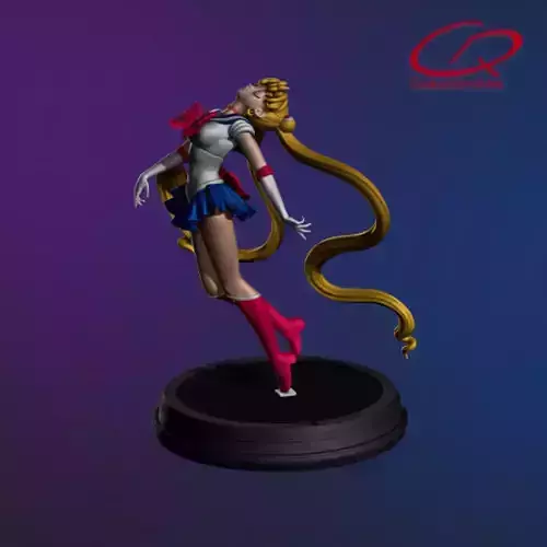 Sailor Moon - Serena figure 3D print model