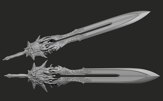 Sword of God 3d print model 3D print model