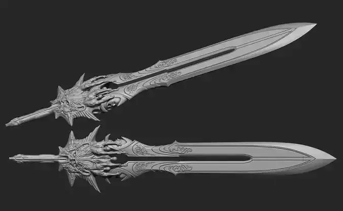 Sword of God 3d print model