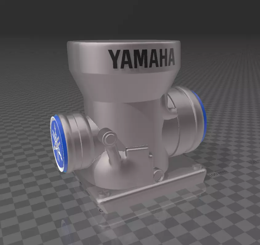 CARBURADOR MOTO YAMAHA 3D print model