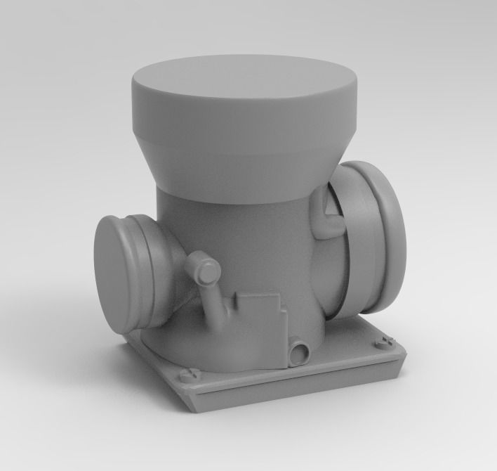 MOTORCYCLE CARBURETOR 3D model 3D printable | CGTrader