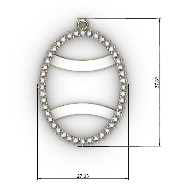 EARRING FOR VIRGIN 3D print model_4