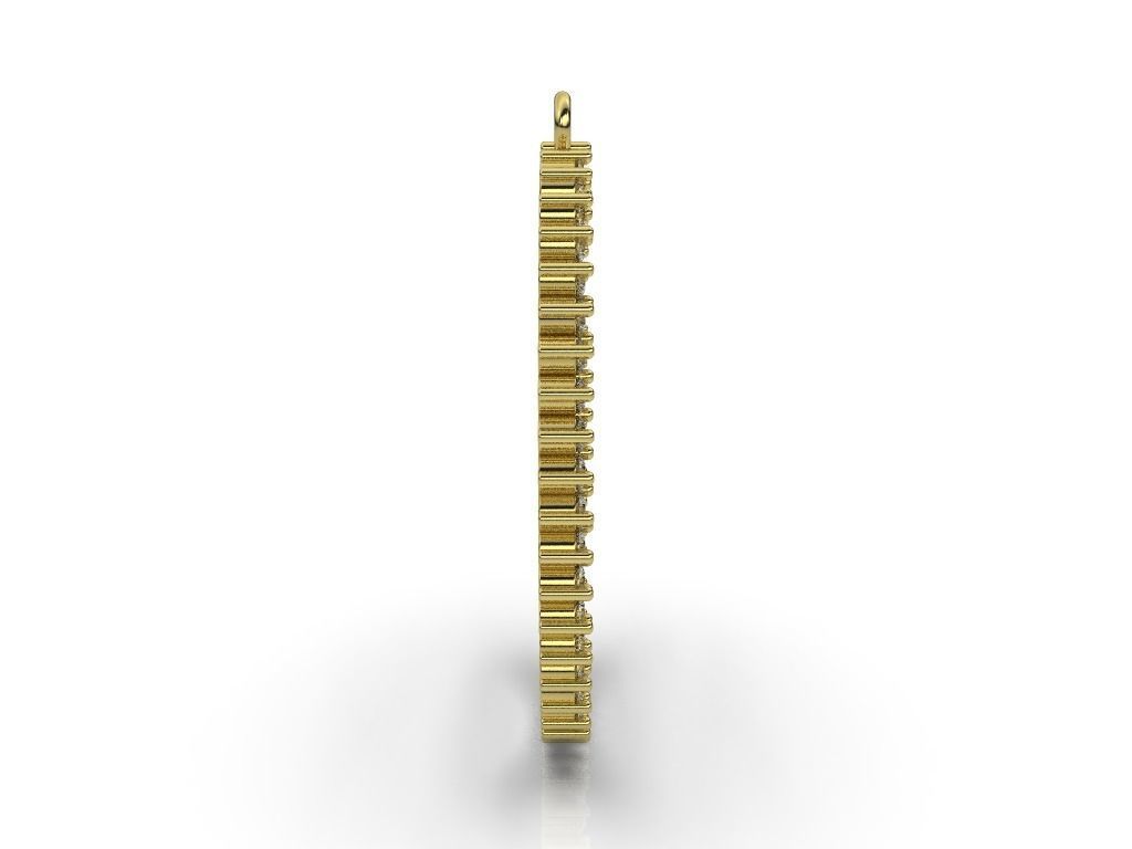 EARRING FOR VIRGIN 3D print model_2