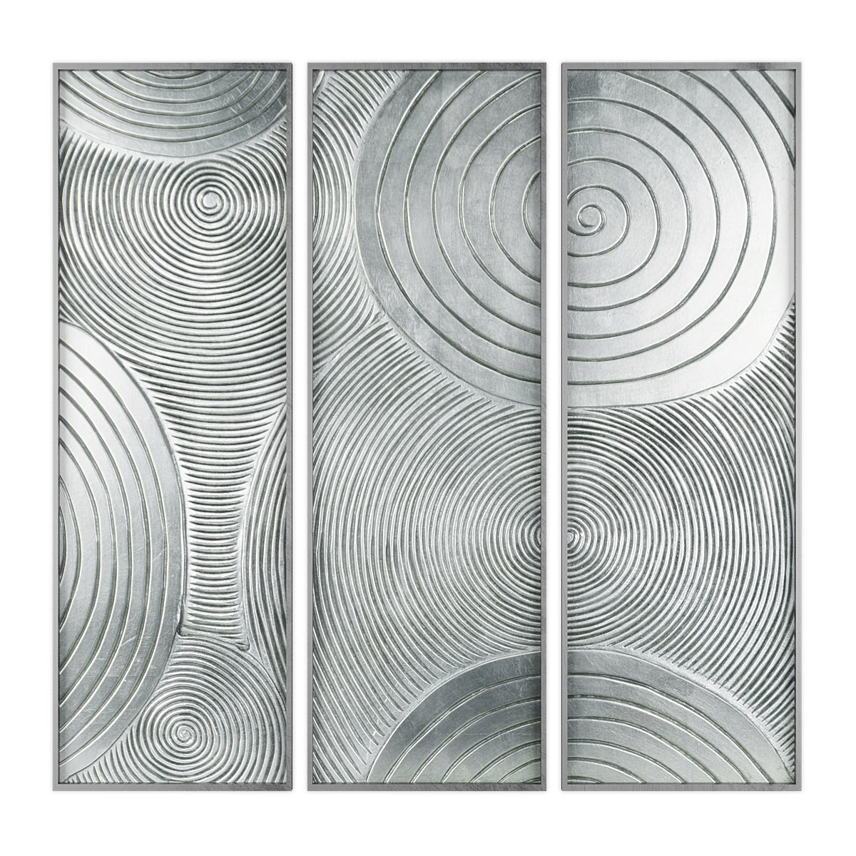 Art338 gold burst wall art Low-poly 3D model_1