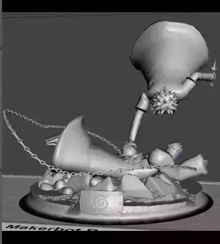 minato vs obito 3D print model