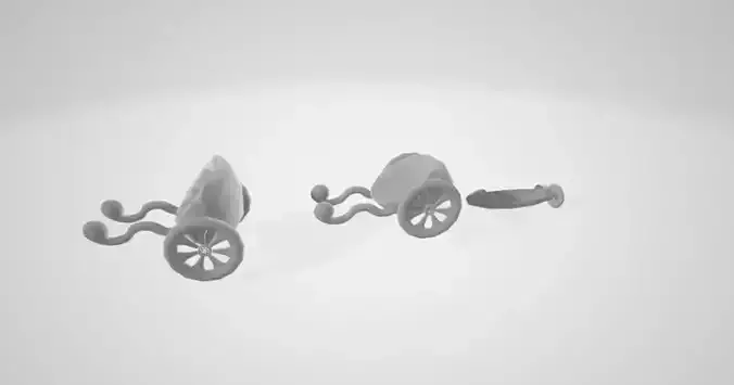 gondola carriage 3D model