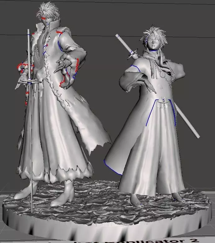 hitsugaya 3D print model