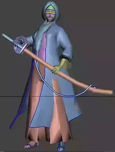 Unohana  3D print model