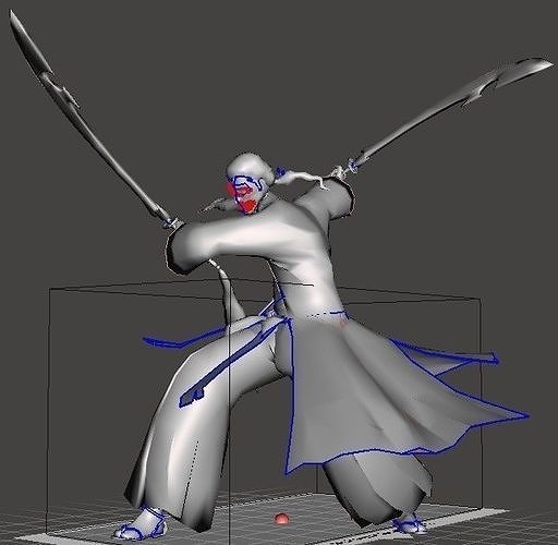 Kyoraku samurai 3D print model