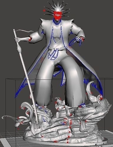 Zaraki Bankai 3D print model