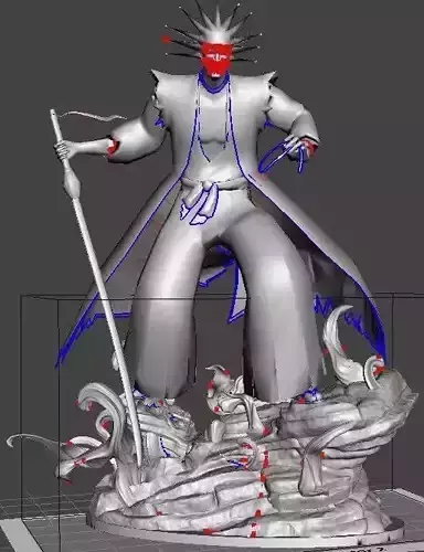 Zaraki Bankai 3D print model