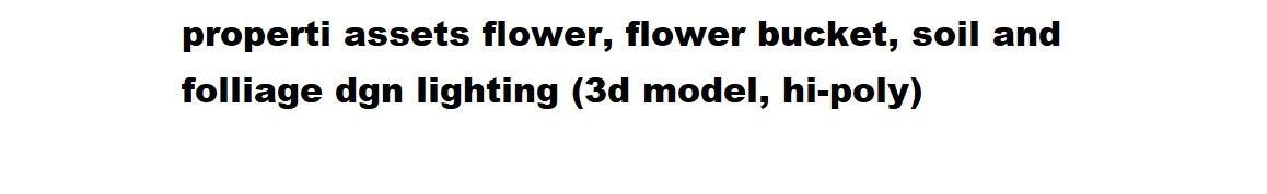 flower box 3D model_5