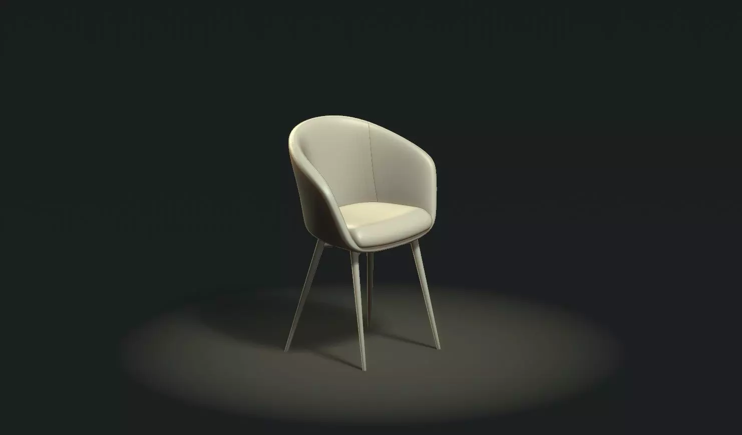 Chair modern 3D FURNITURE  3D model_0