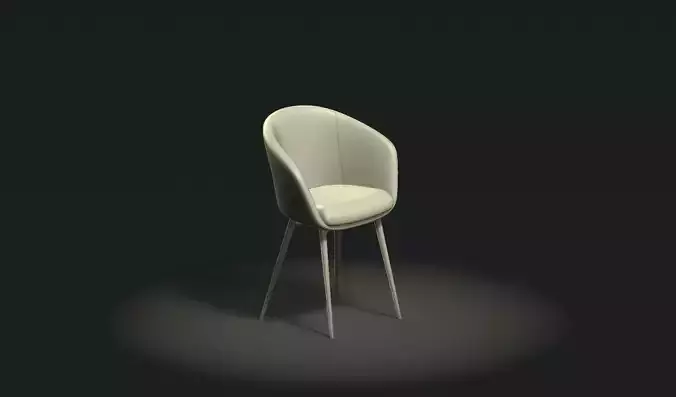 Chair modern 3D FURNITURE  3D model