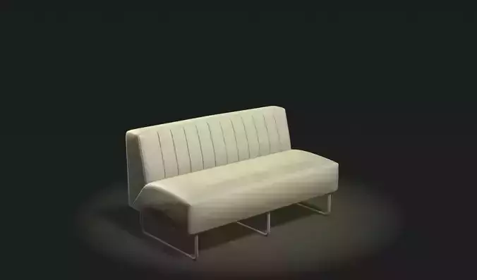 Long Sofa - Furniture 3d assets