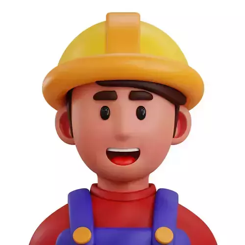 3d avatar profession as Miner