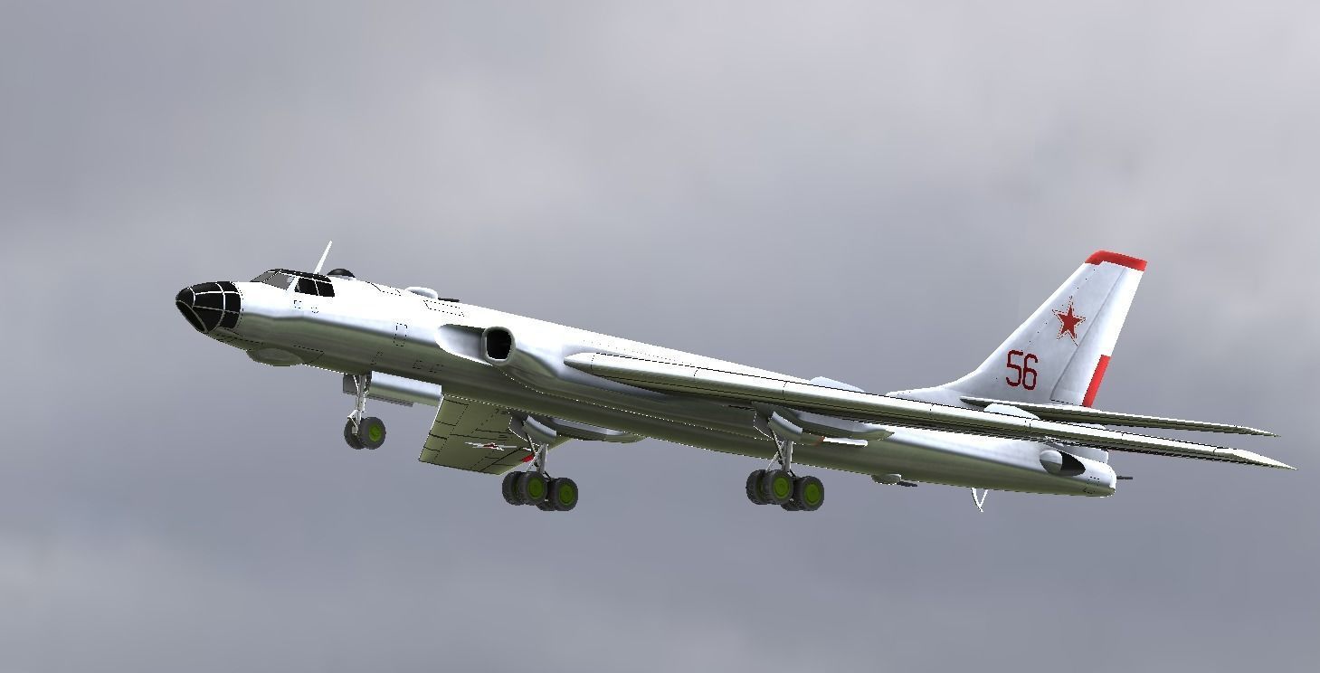 Tupolev Tu-16   Badger  3D model_5