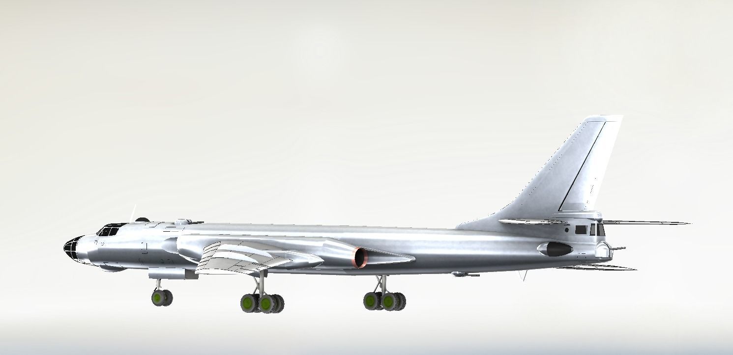 Tupolev Tu-16   Badger  3D model_19