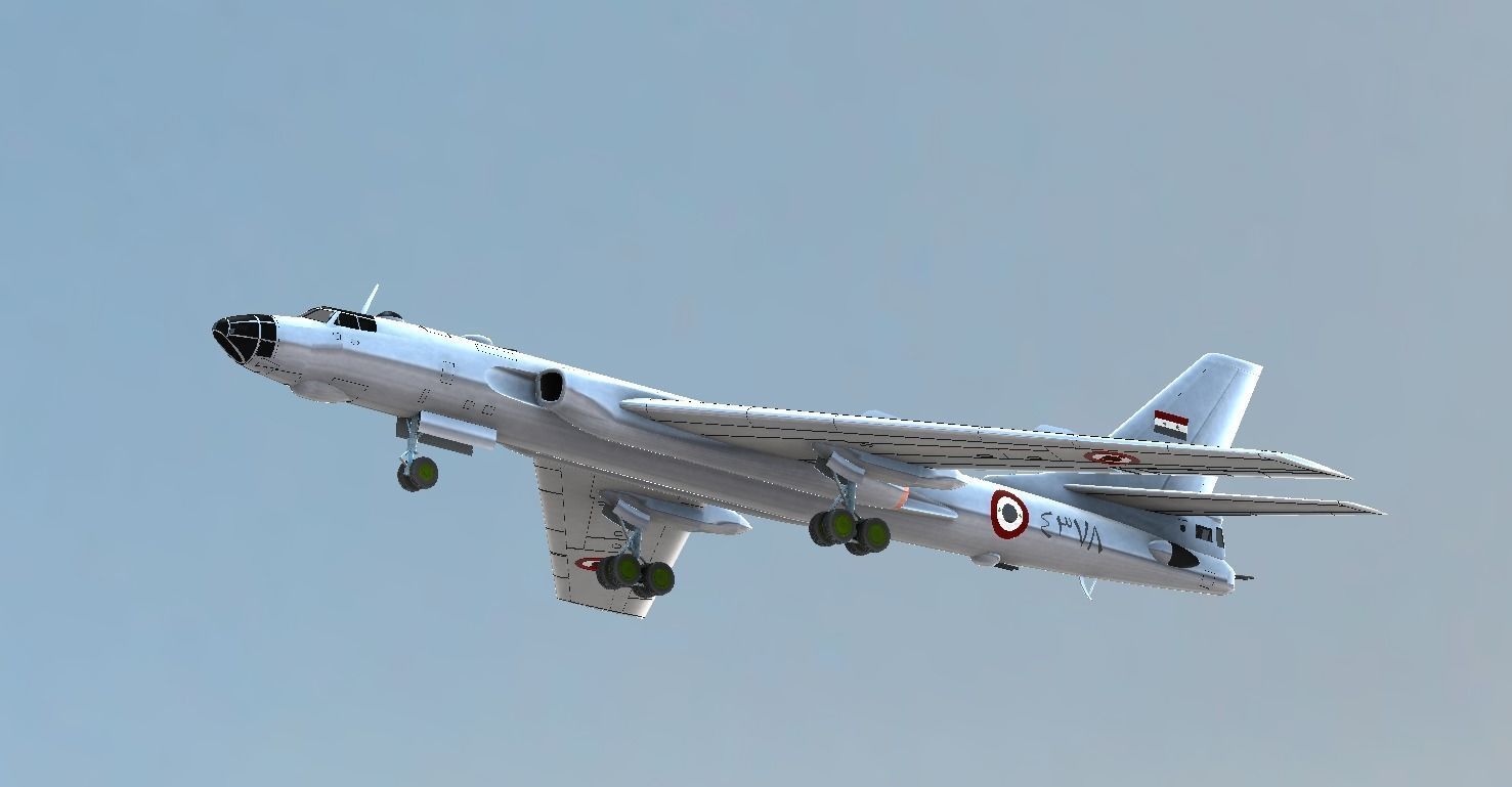 Tupolev Tu-16   Badger  3D model_3