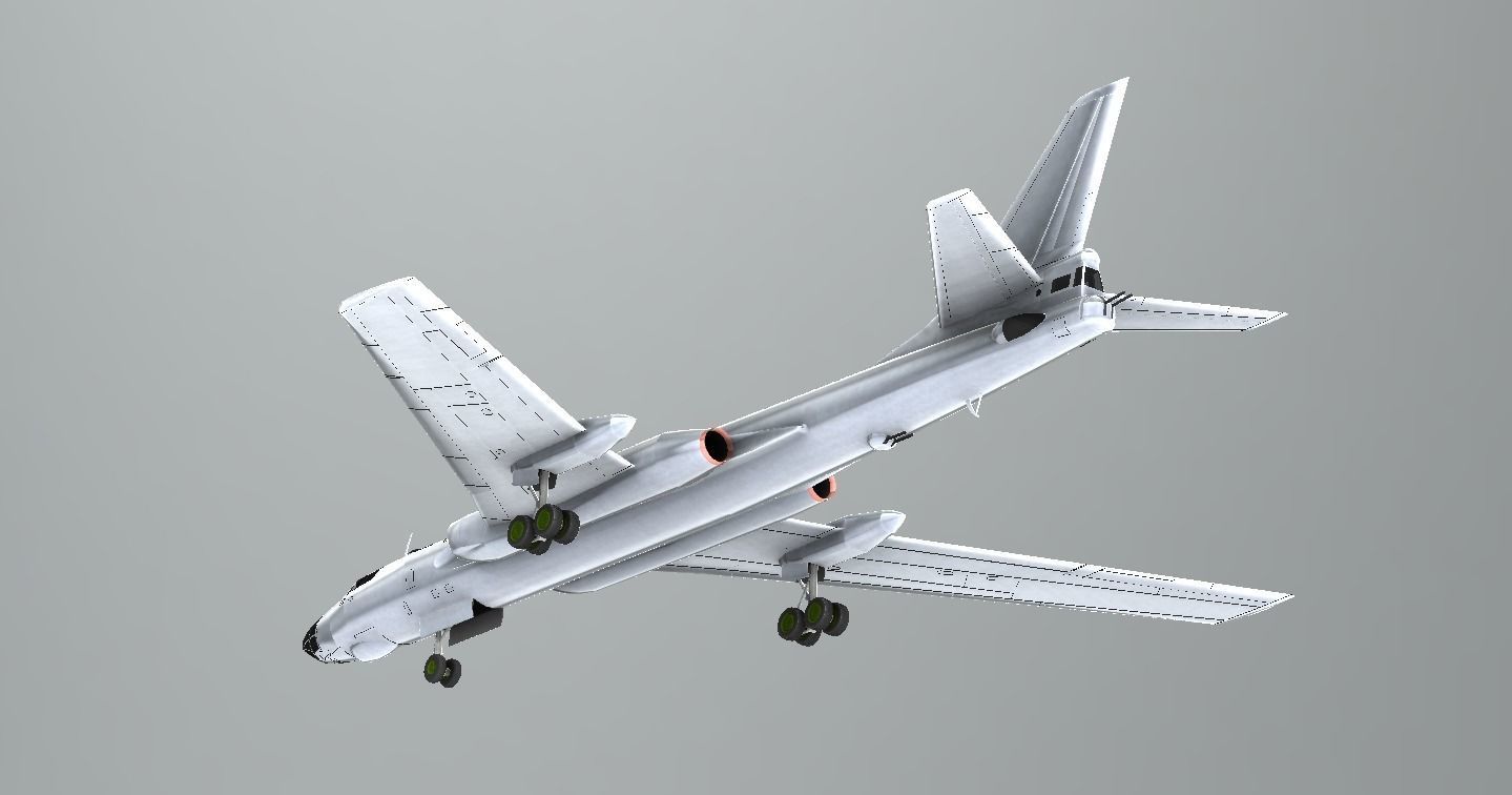 Tupolev Tu-16   Badger  3D model_13