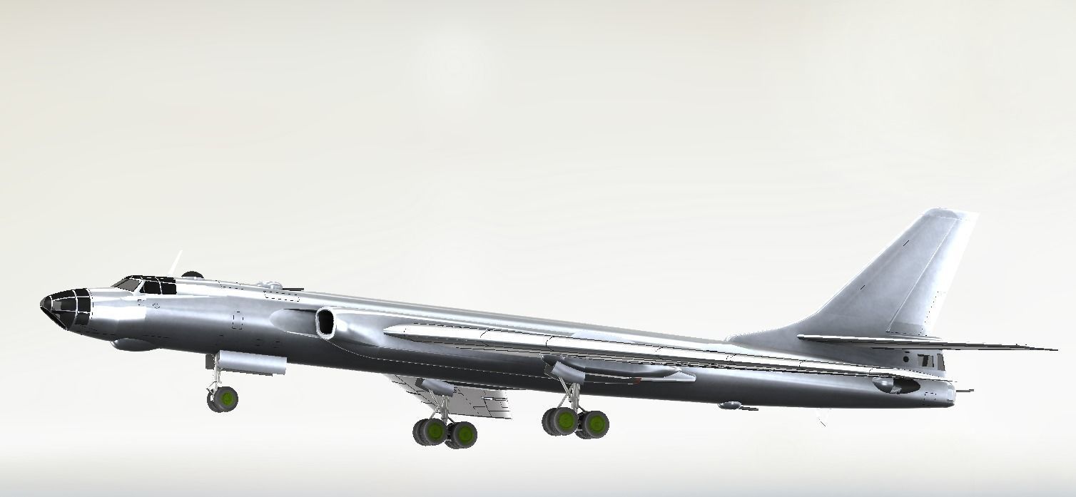 Tupolev Tu-16   Badger  3D model_18