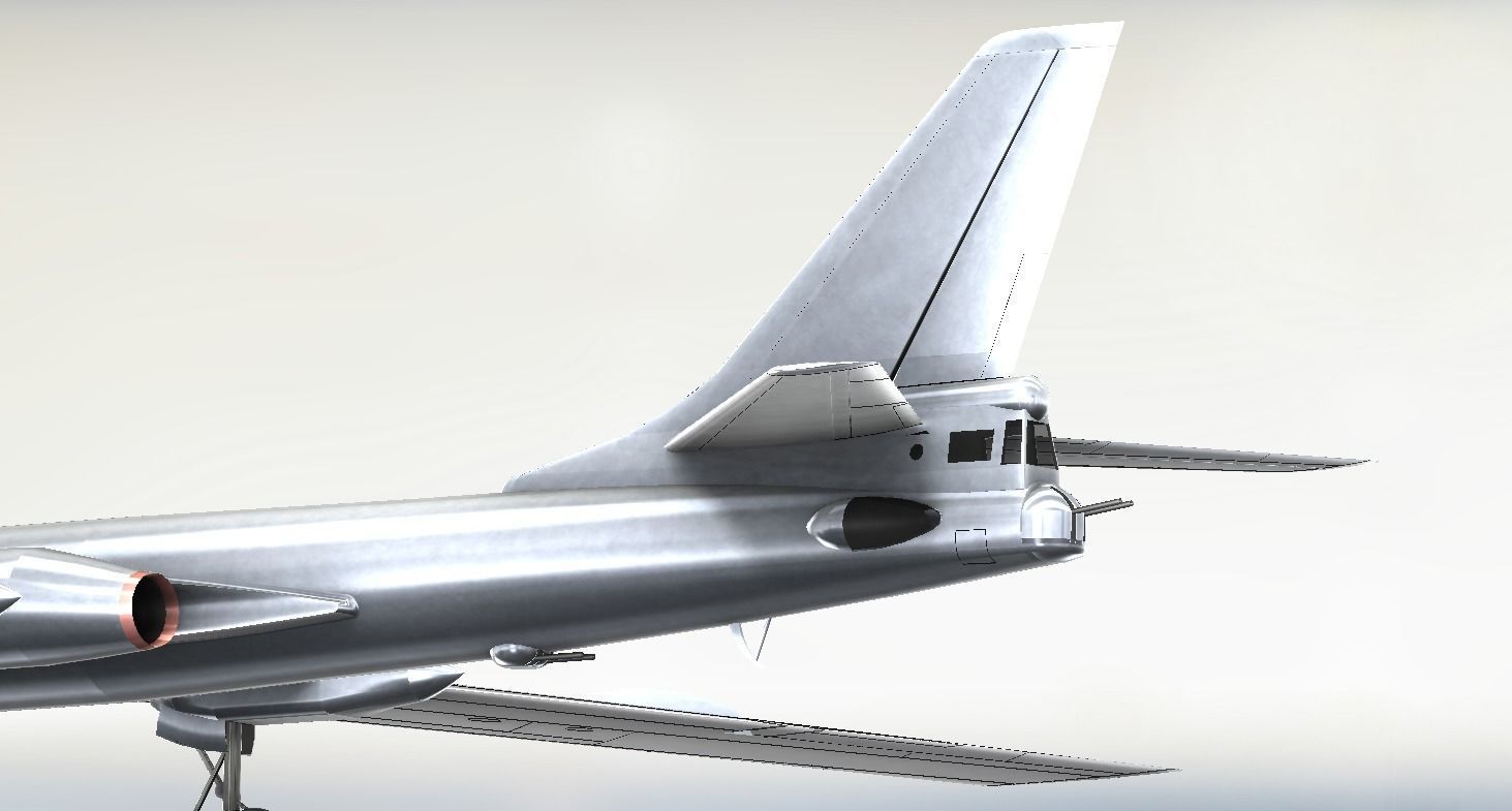 Tupolev Tu-16   Badger  3D model_24