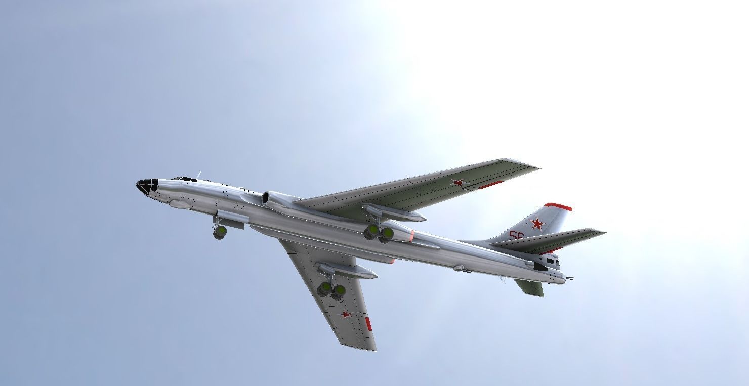 Tupolev Tu-16   Badger  3D model_8