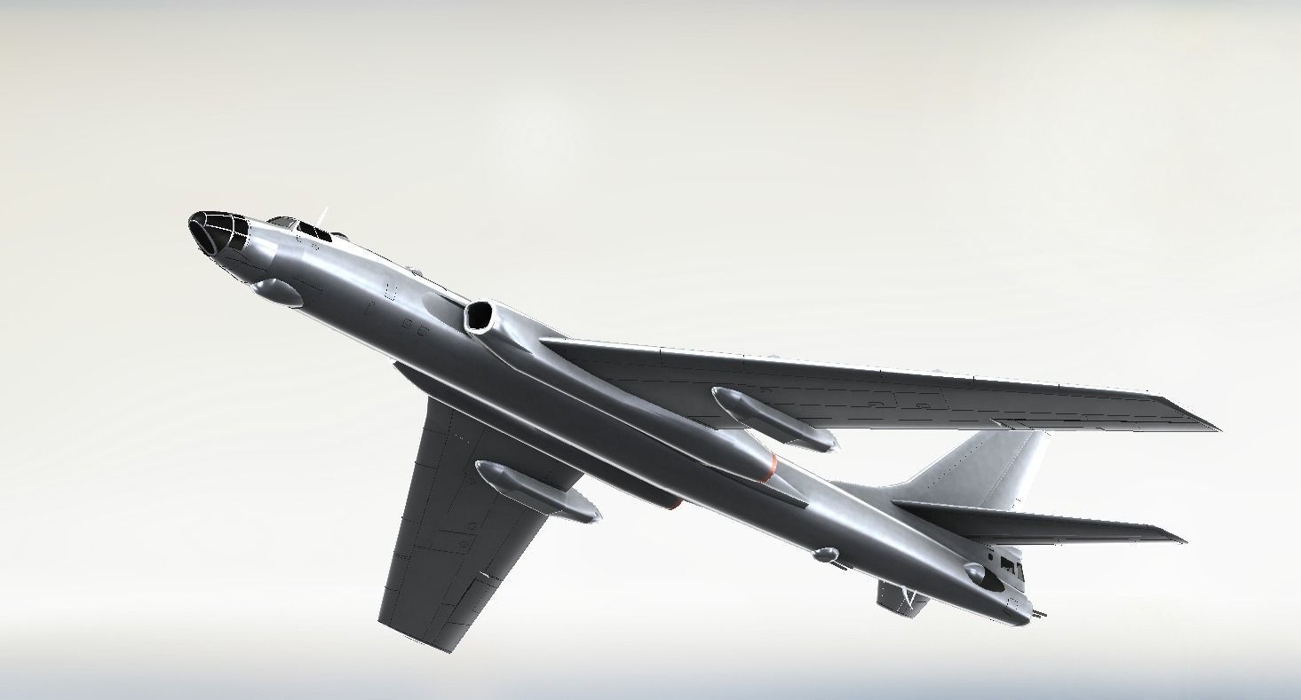 Tupolev Tu-16   Badger  3D model_15
