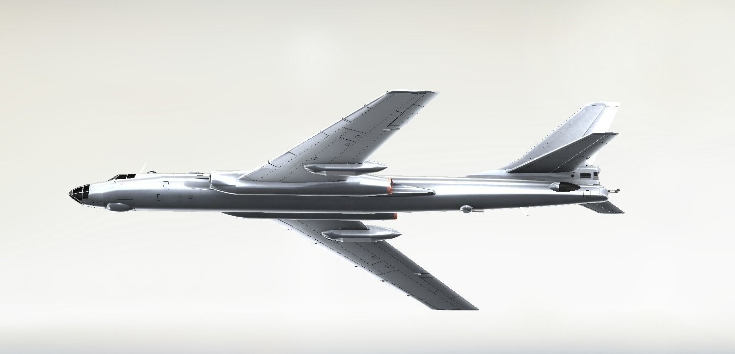 Tupolev Tu-16   Badger  3D model_16