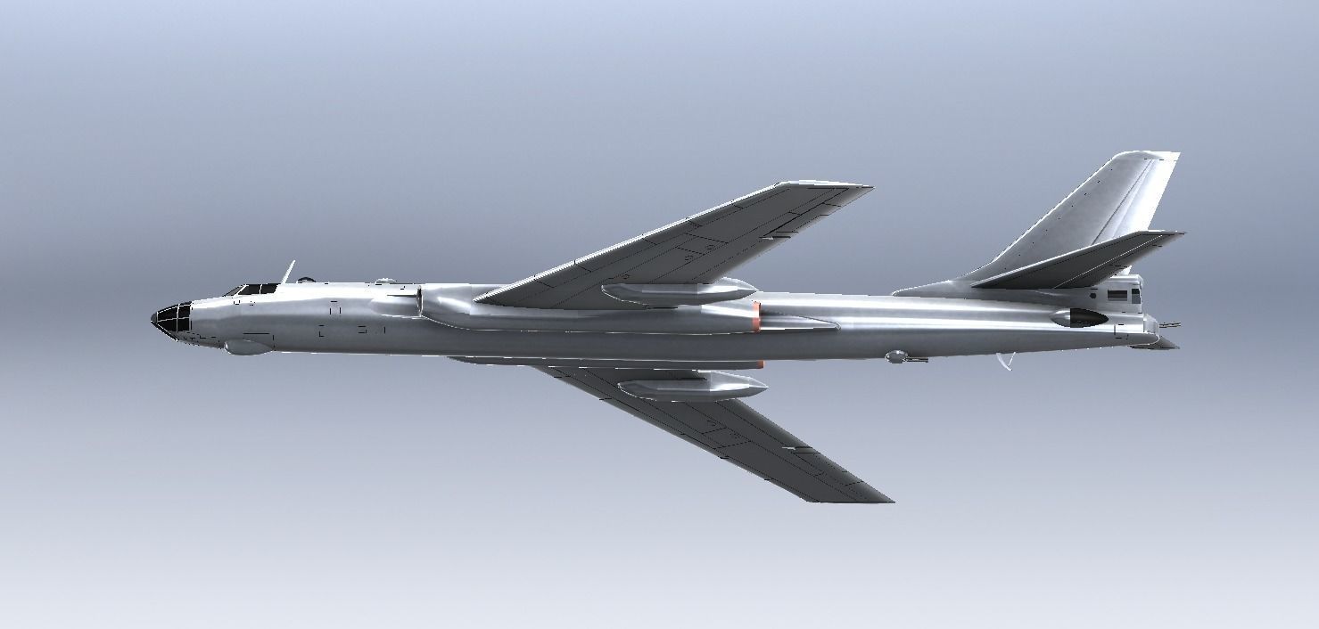 Tupolev Tu-16   Badger  3D model_17