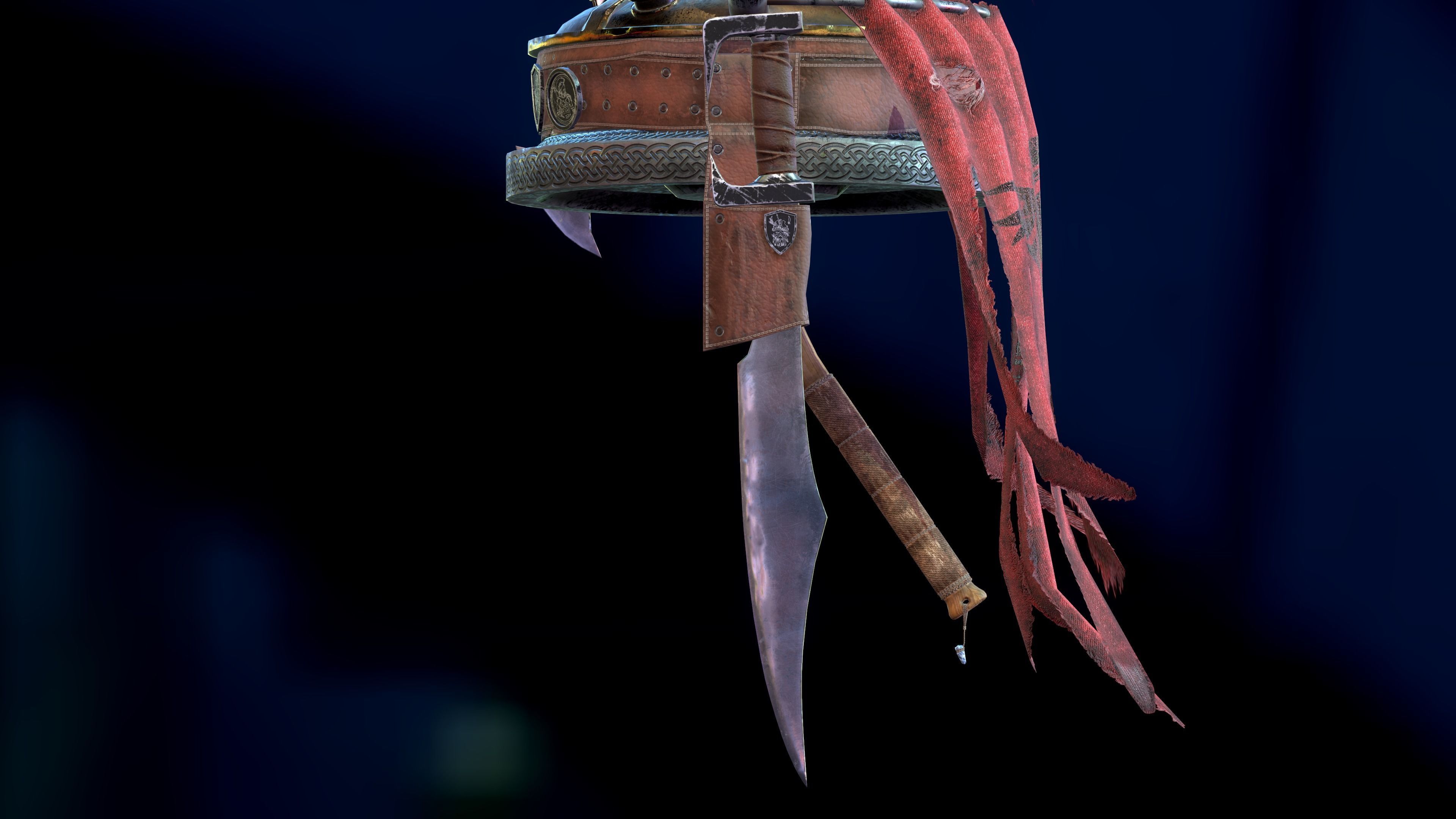 lanthern 300 Game Asset Low-poly 3D model_9