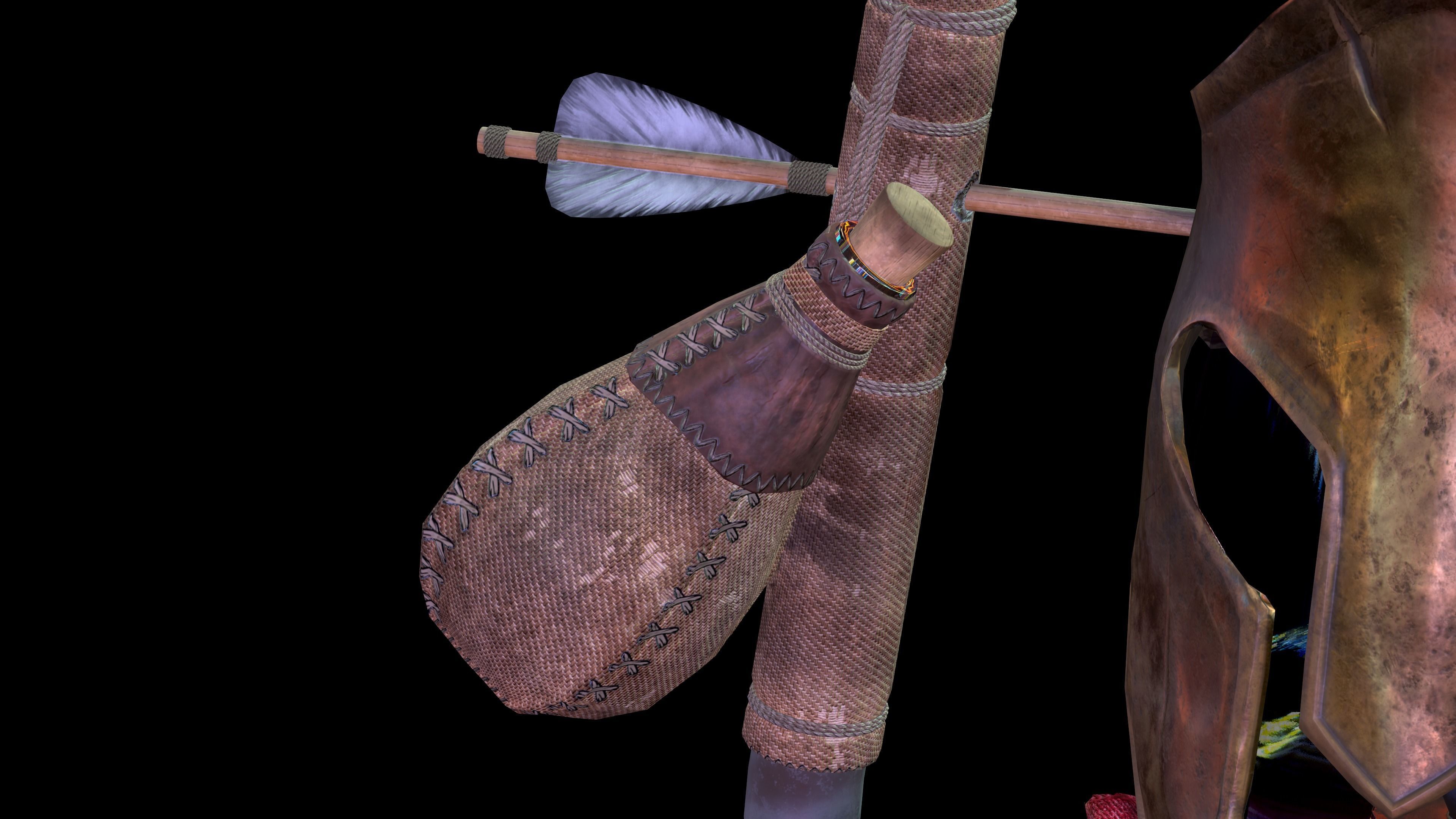 lanthern 300 Game Asset Low-poly 3D model_6