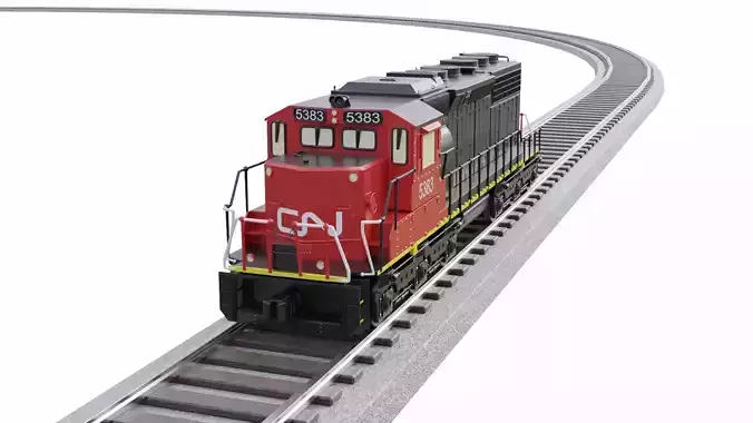 Model Train Collection cnl car