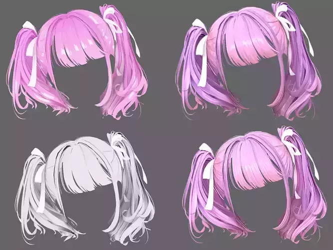 Stylized Hair