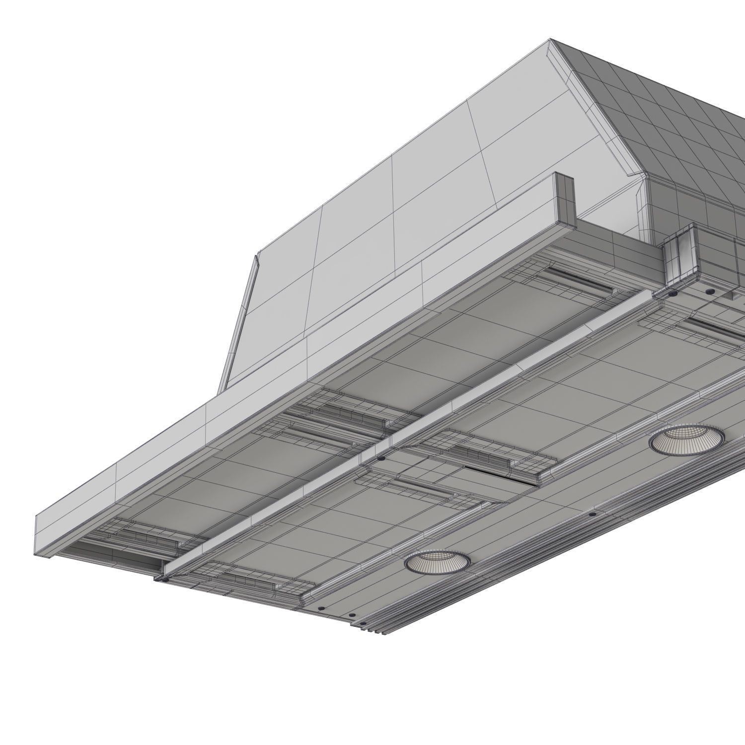 Bosch 500 Series 30inch Pull Out Hood 3D model_4
