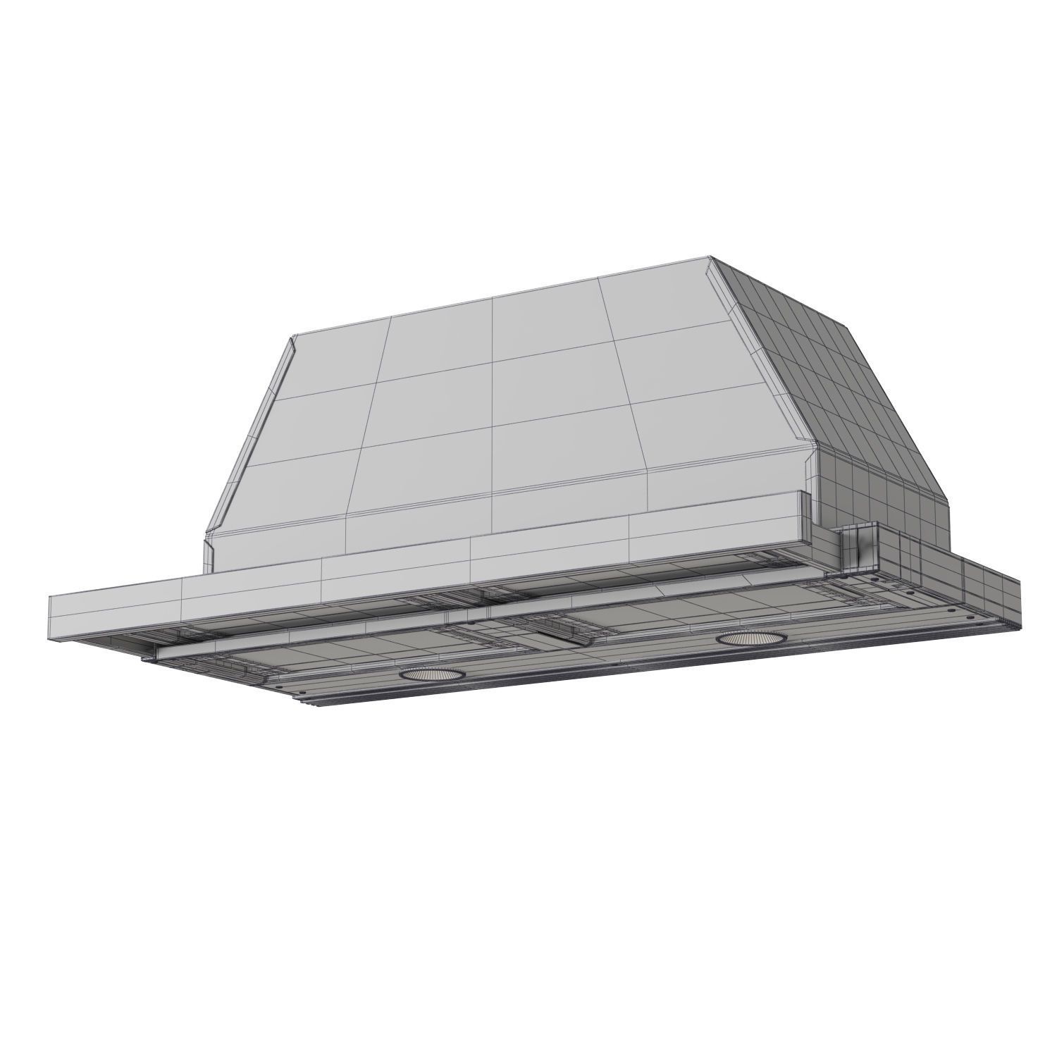 Bosch 500 Series 30inch Pull Out Hood 3D model_5