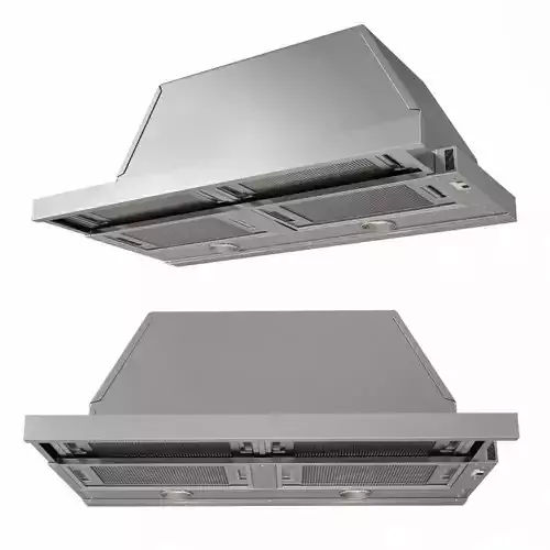 Bosch 500 Series 30inch Pull Out Hood 3D model