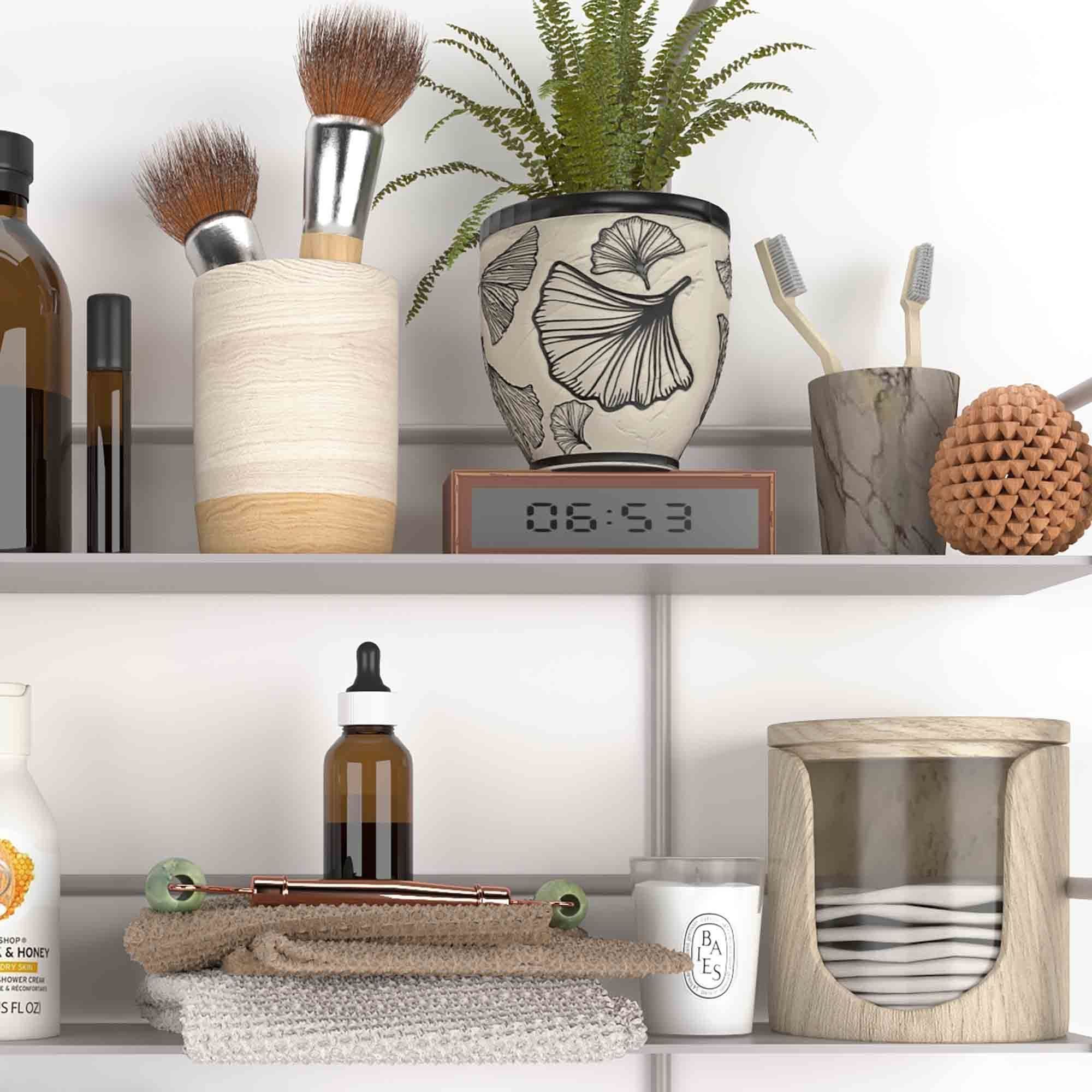 Bathroom accessories set 3D model_1