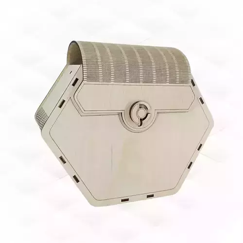 Bag clutch vector design for laser cut